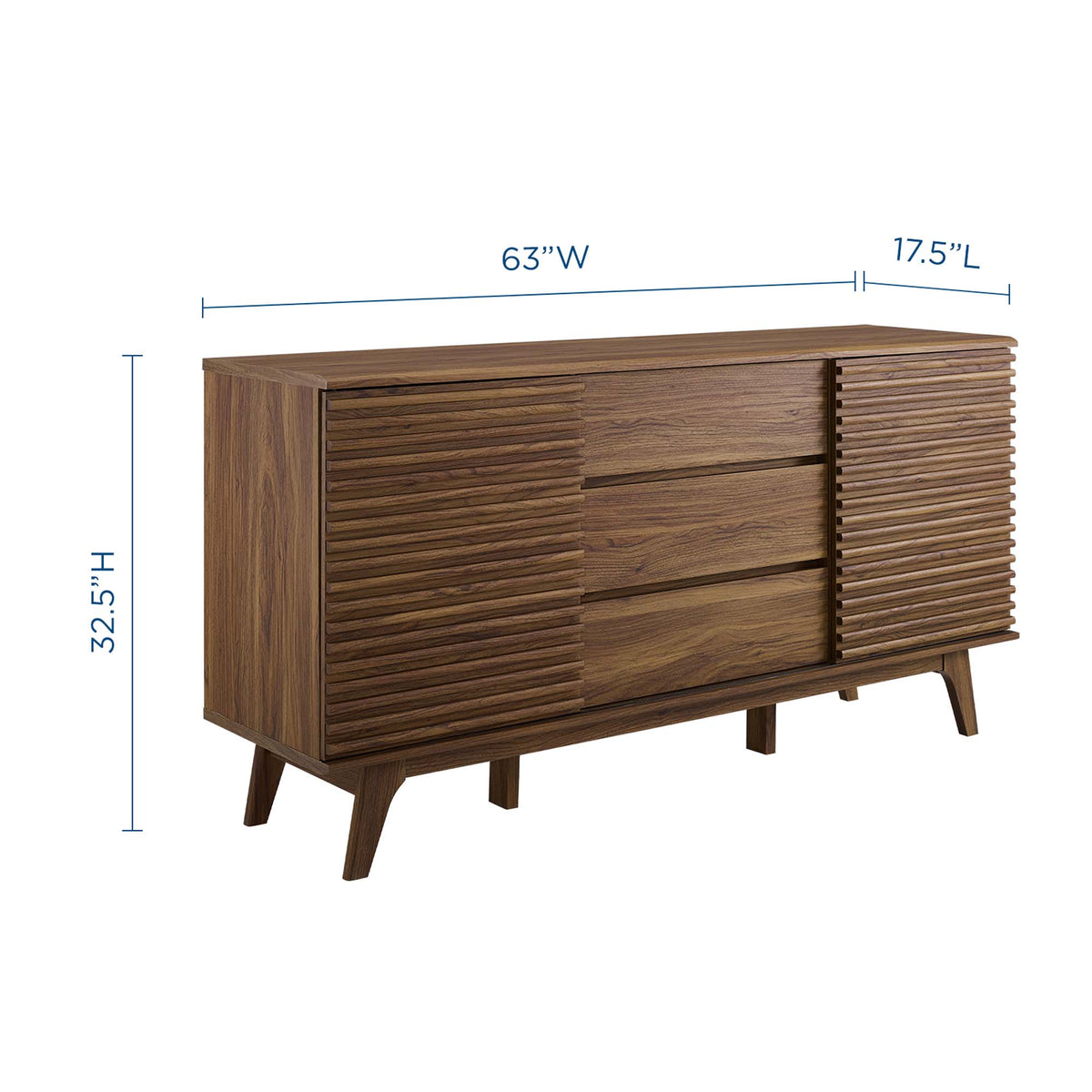 Render 63" Sideboard Buffet Table or TV Stand by Modway