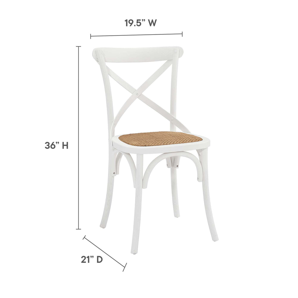 Gear Dining Side Chair Set of 4 by Modway