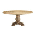 Column Round Pine Wood Dining Table by Modway