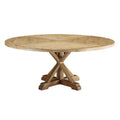 Stitch Round Pine Wood Dining Table by Modway