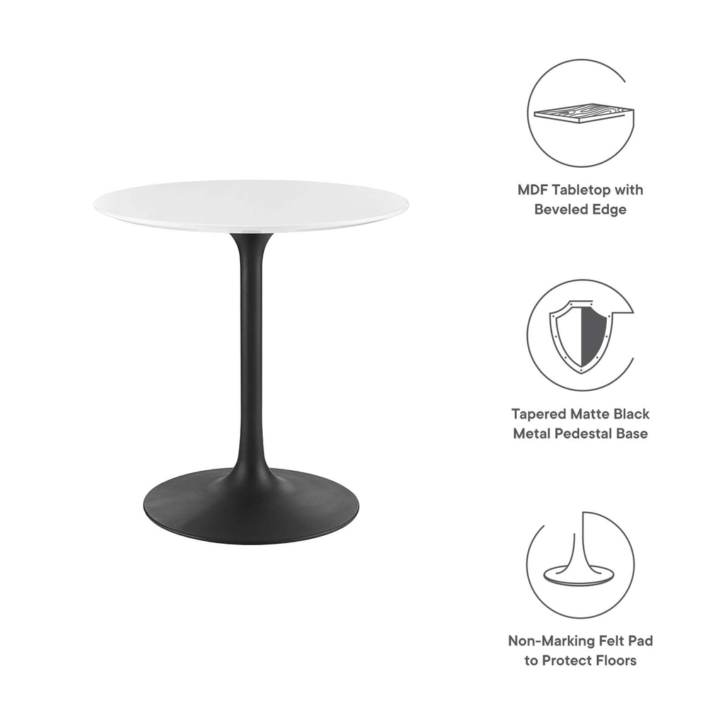 Lippa Round Wood Dining Table by Modway