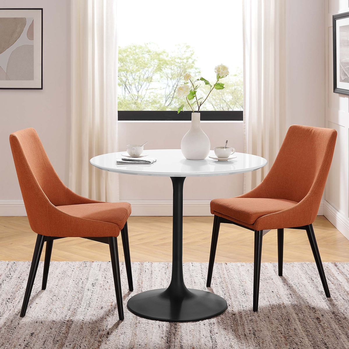 Lippa Round Wood Dining Table by Modway