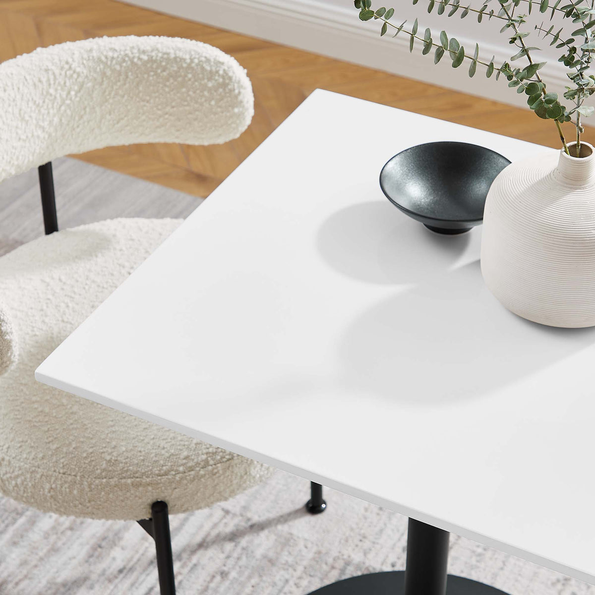 Lippa Square Wood Dining Table by Modway