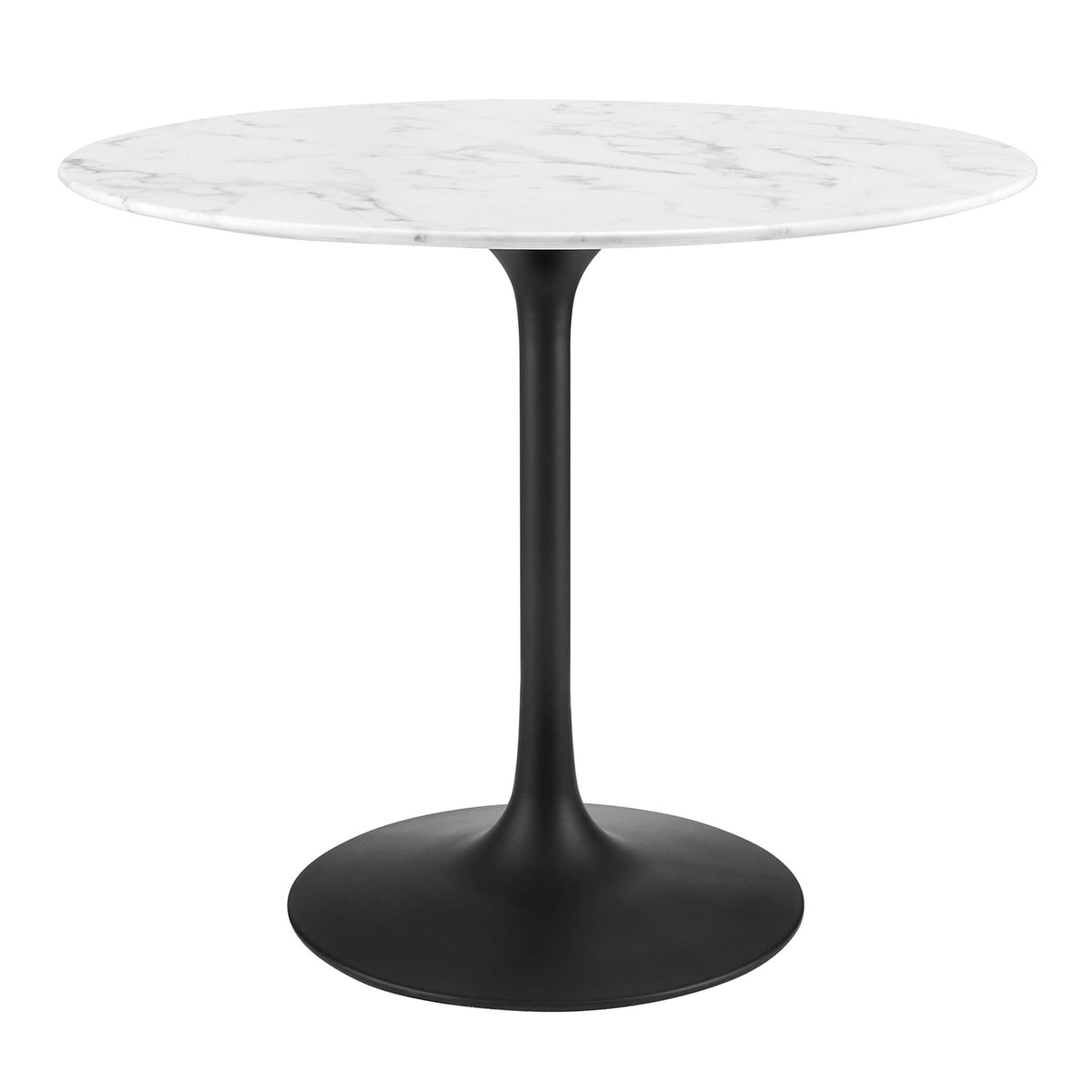 Lippa Round Faux Marble Dining Table by Modway