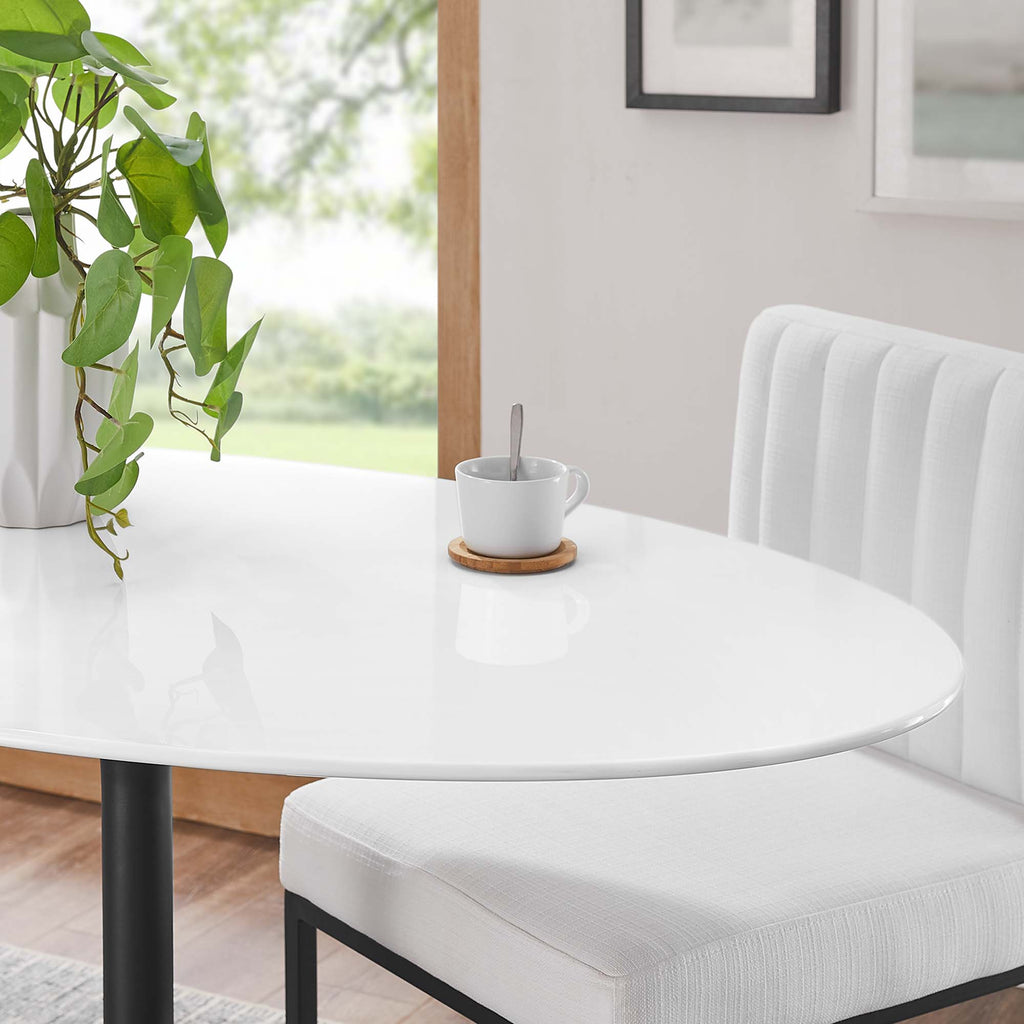 Lippa Oval Wood Dining Table by Modway
