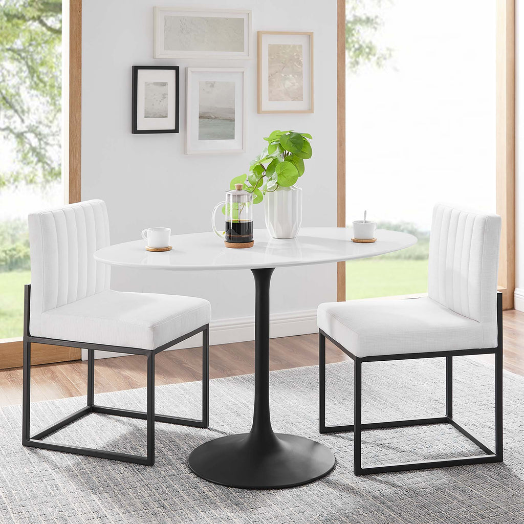 Lippa Oval Wood Dining Table by Modway