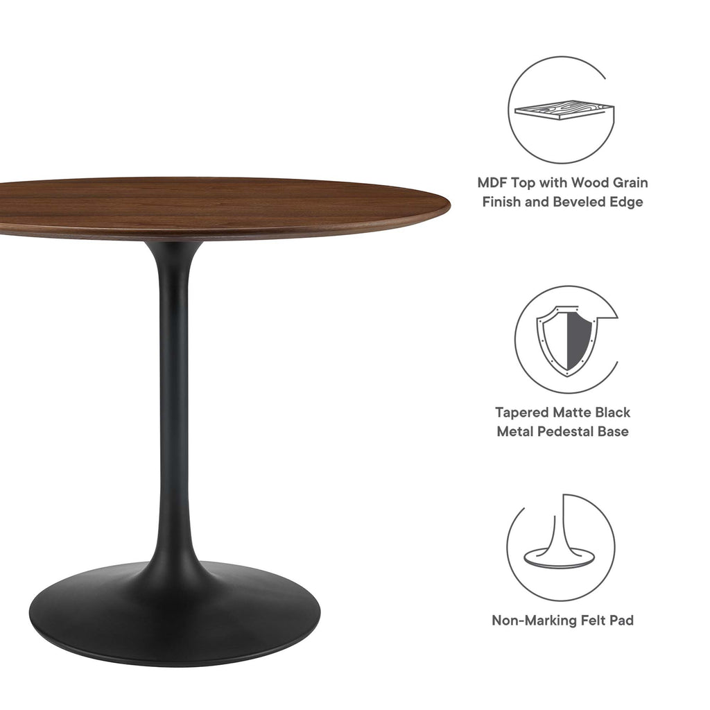 Lippa Round Wood Dining Table by Modway