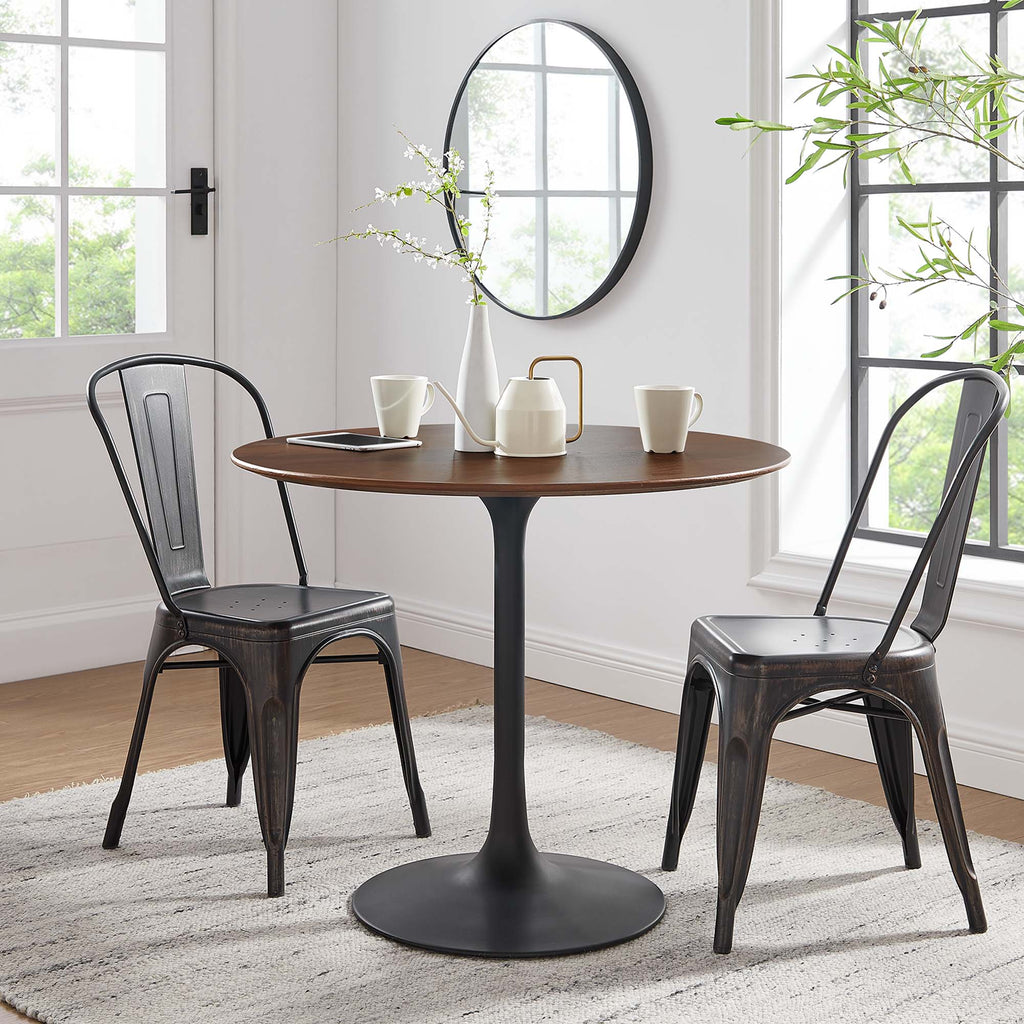 Lippa Round Wood Dining Table by Modway