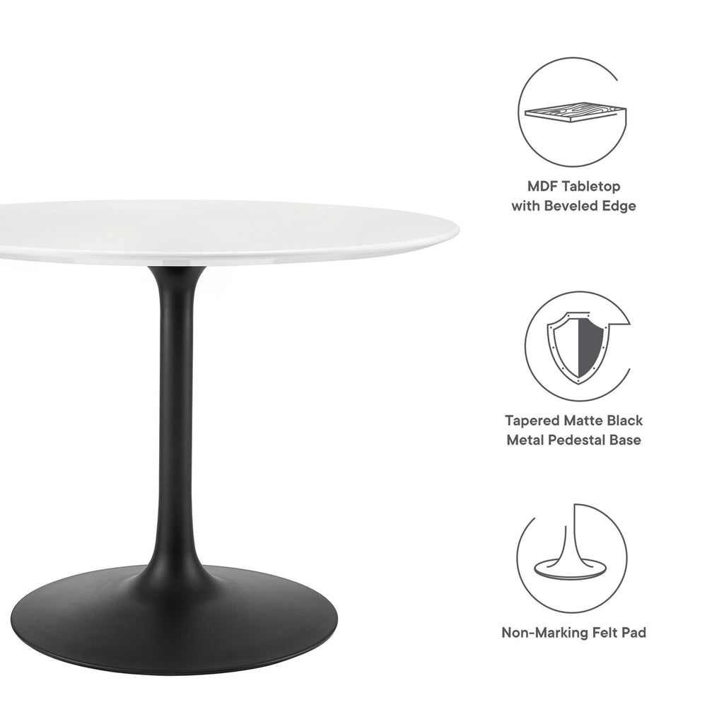 Lippa Round Wood Dining Table by Modway