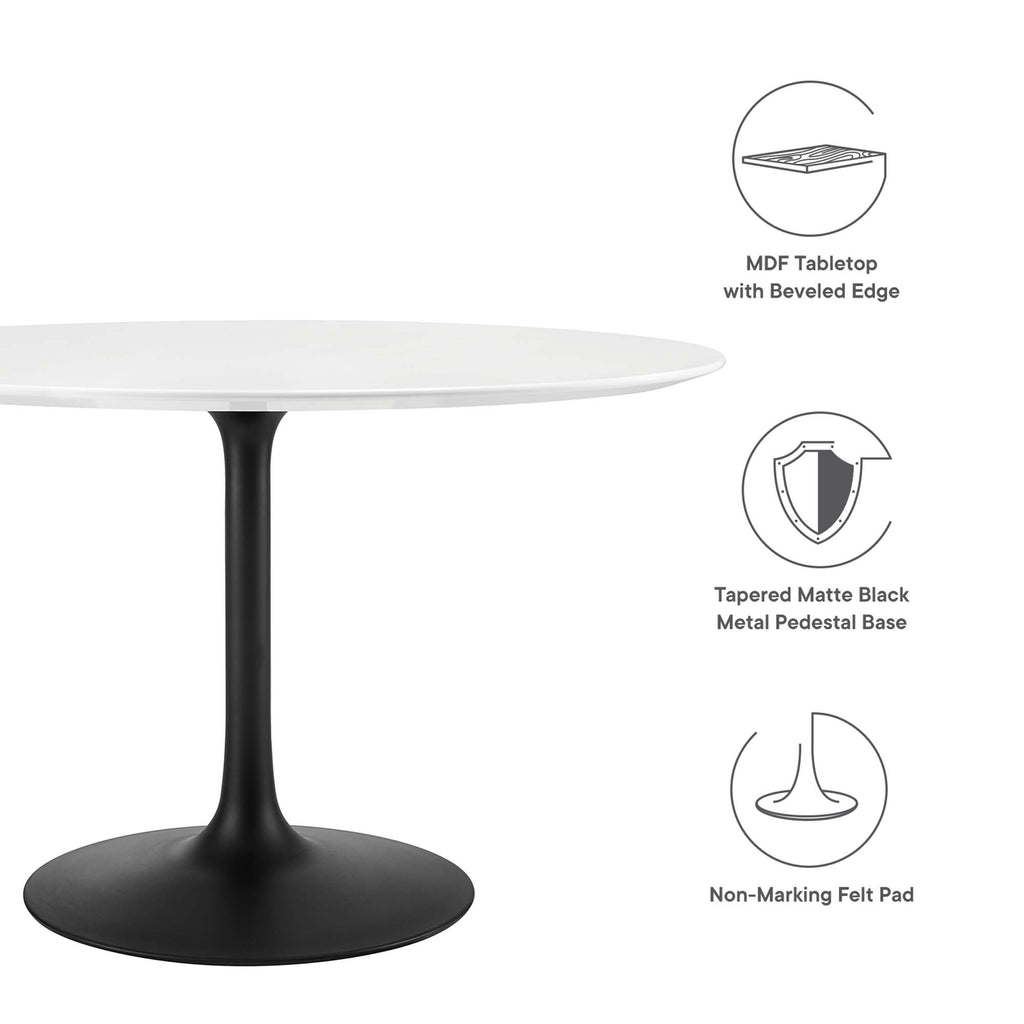 Lippa Round Wood Dining Table by Modway