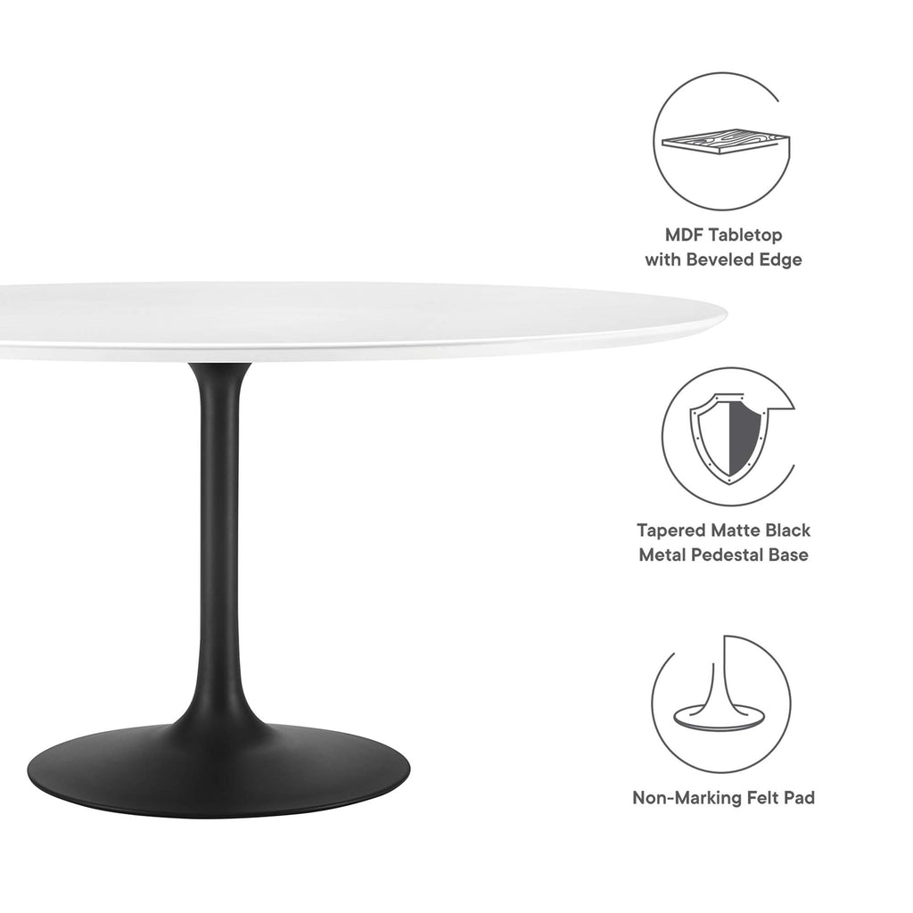 Lippa Round Wood Dining Table by Modway