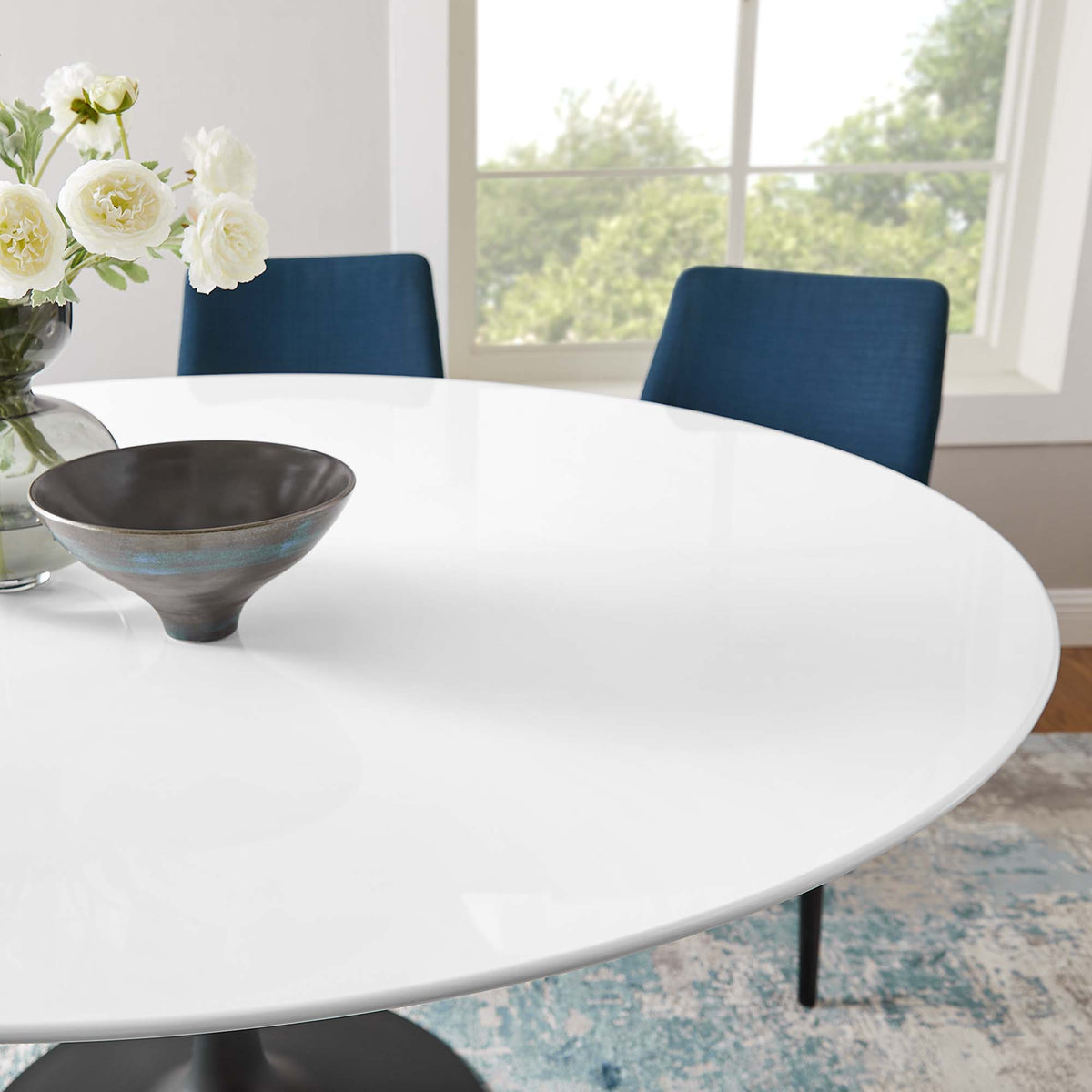 Lippa Round Wood Dining Table by Modway