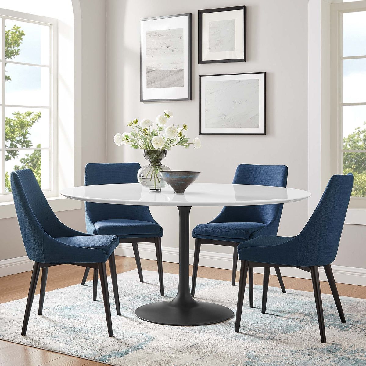 Lippa Round Wood Dining Table by Modway
