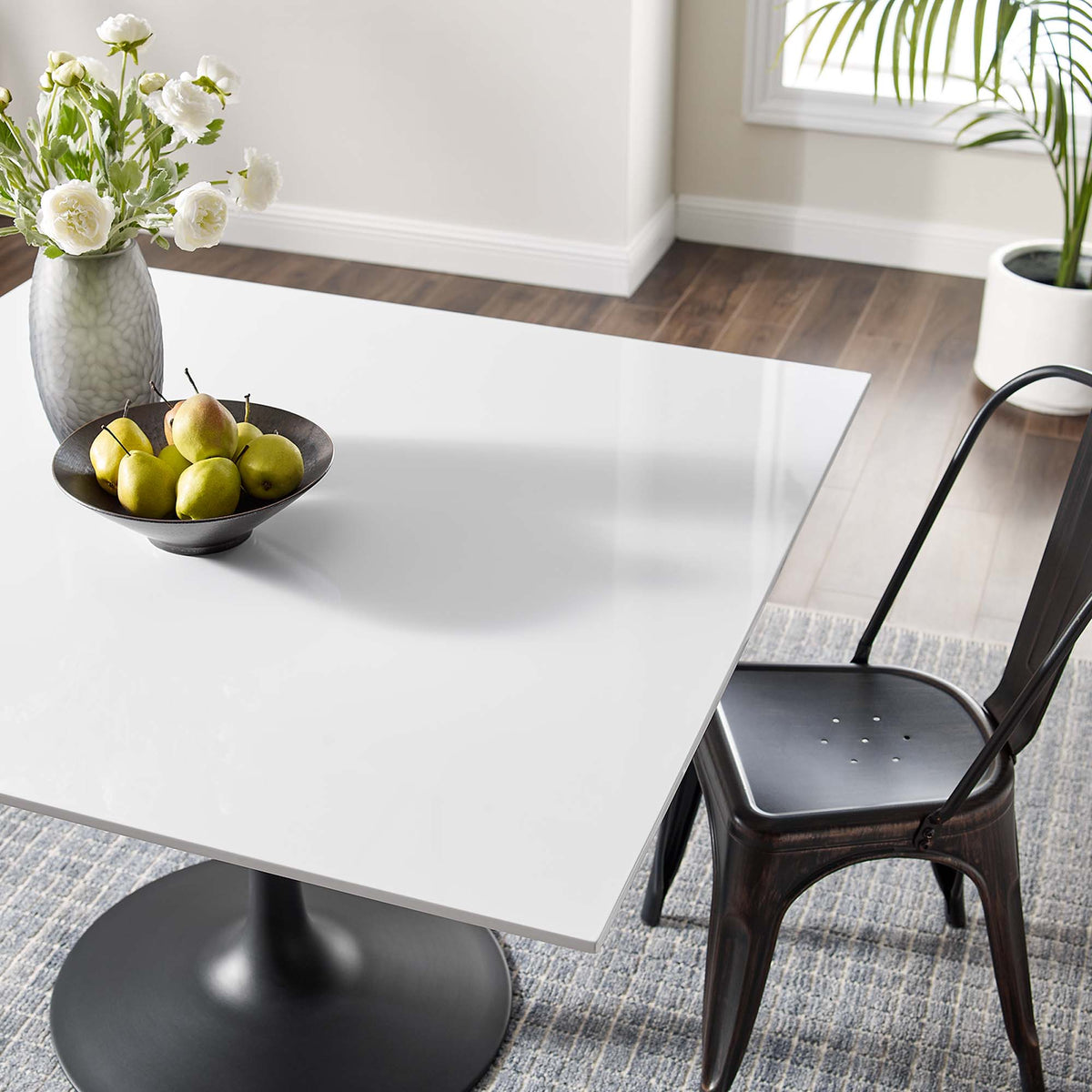 Lippa Square Wood Dining Table by Modway