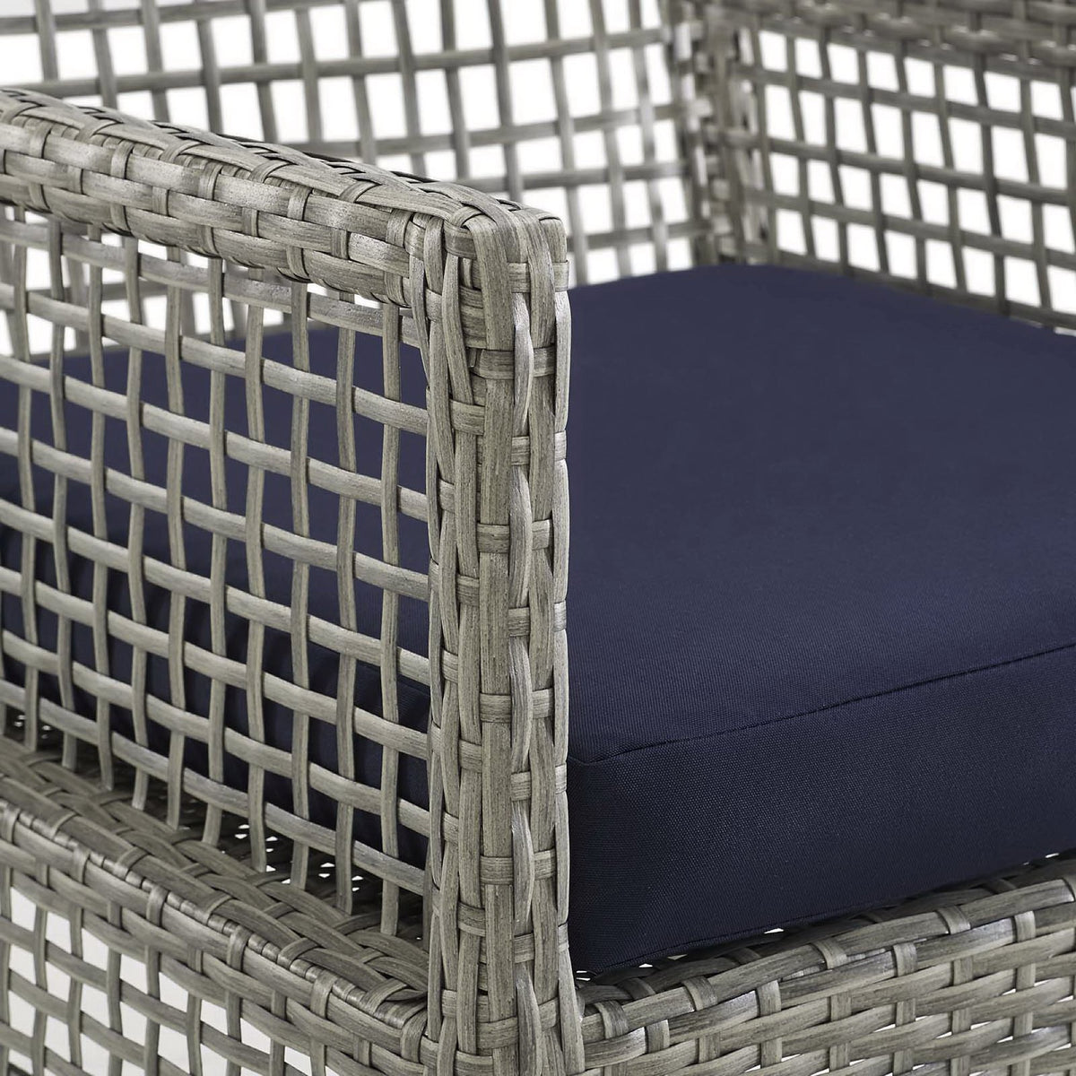Aura 7 Piece Outdoor Patio Wicker Rattan Set by Modway