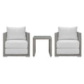 Aura 3 Piece Outdoor Patio Wicker Rattan Set by Modway