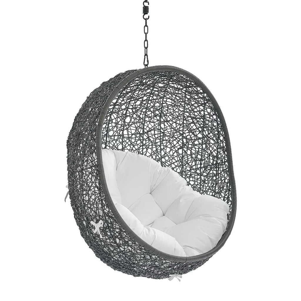 Hide Sunbrella® Fabric Swing Outdoor Patio Lounge Chair Without Stand by Modway