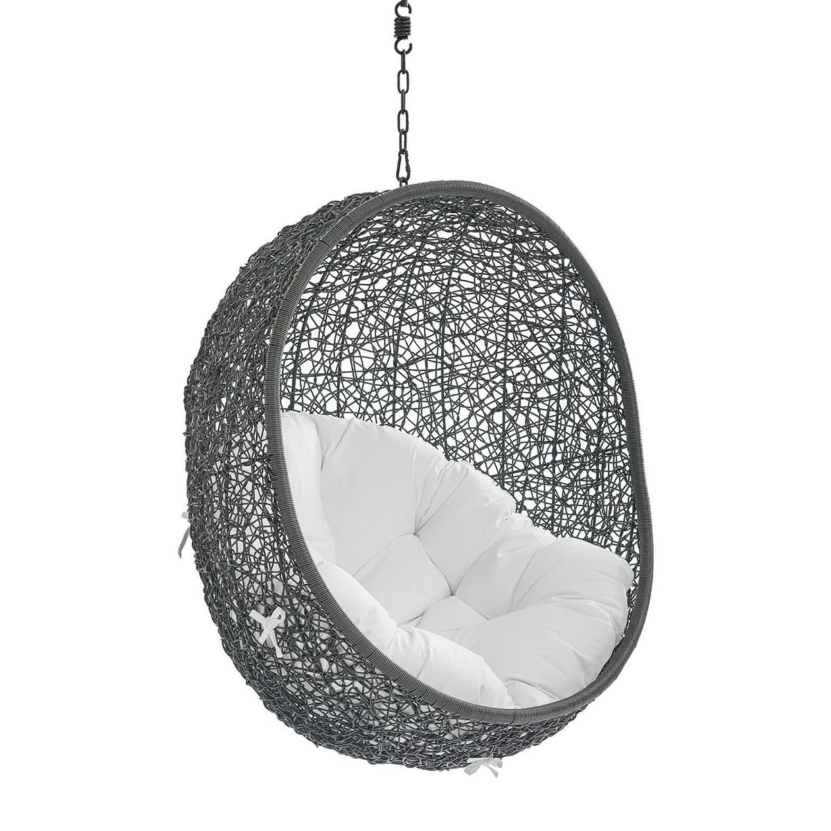 Hide Sunbrella® Fabric Swing Outdoor Patio Lounge Chair Without Stand by Modway
