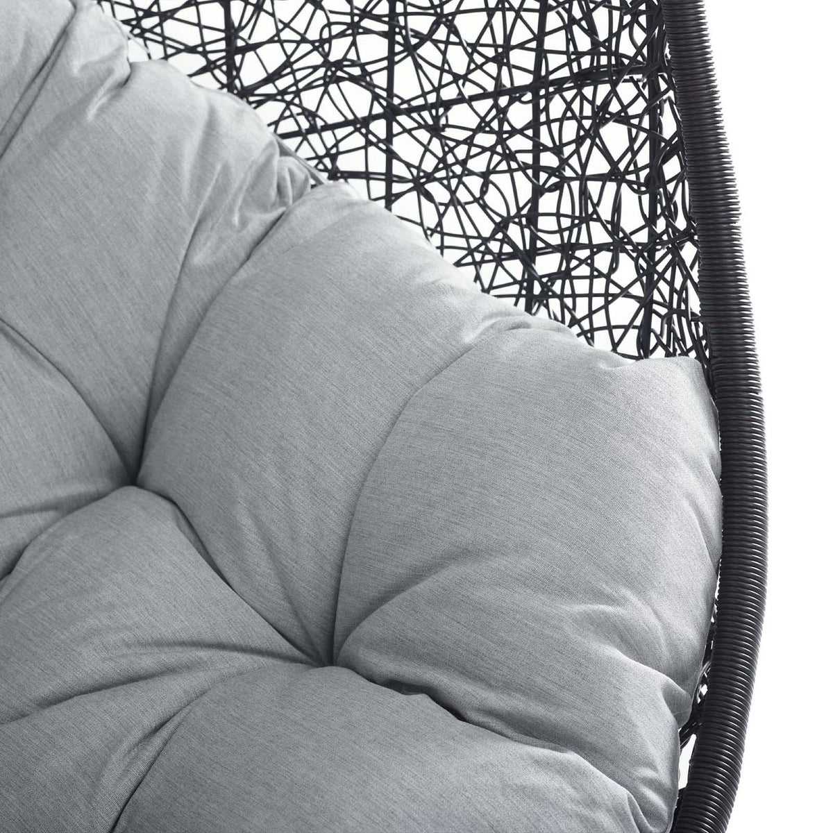 Encase Sunbrella® Fabric Swing Outdoor Patio Lounge Chair Without Stand by Modway