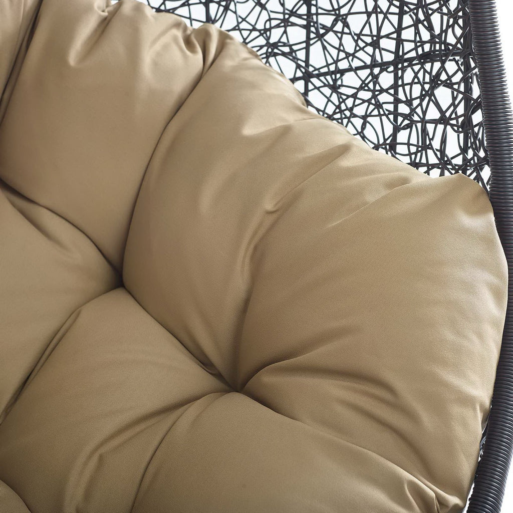 Encase Swing Outdoor Patio Lounge Chair Without Stand by Modway