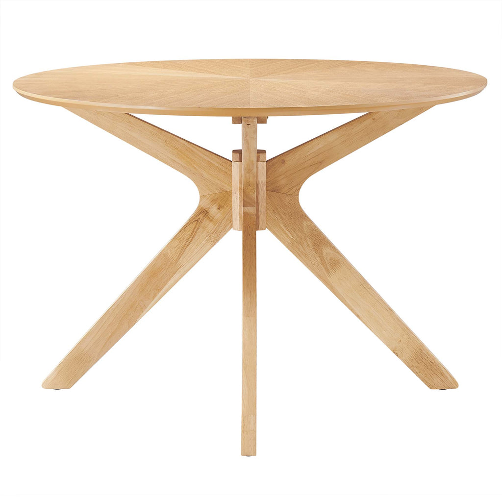Crossroads Oval Wood Dining Table by Modway