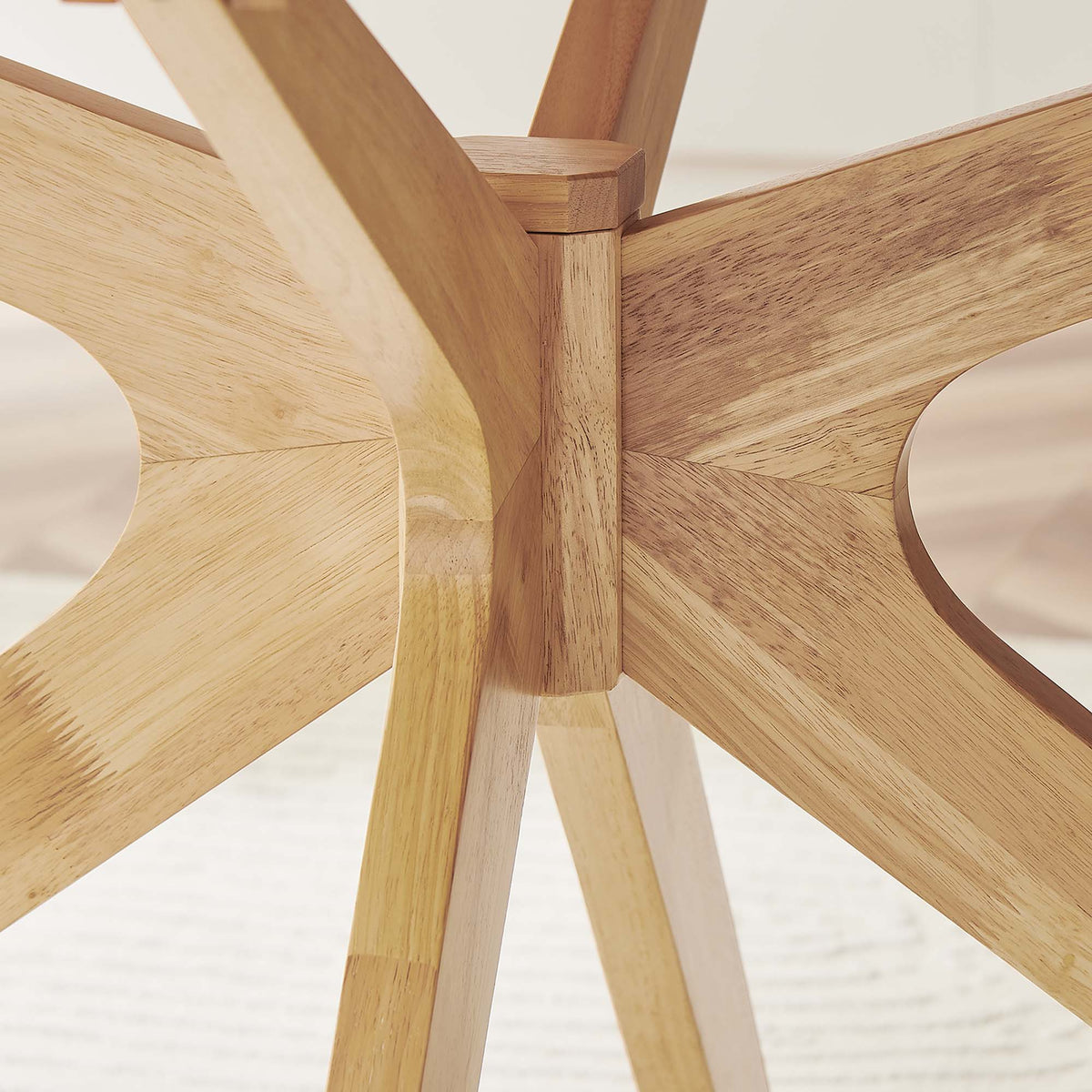Crossroads Oval Wood Dining Table by Modway
