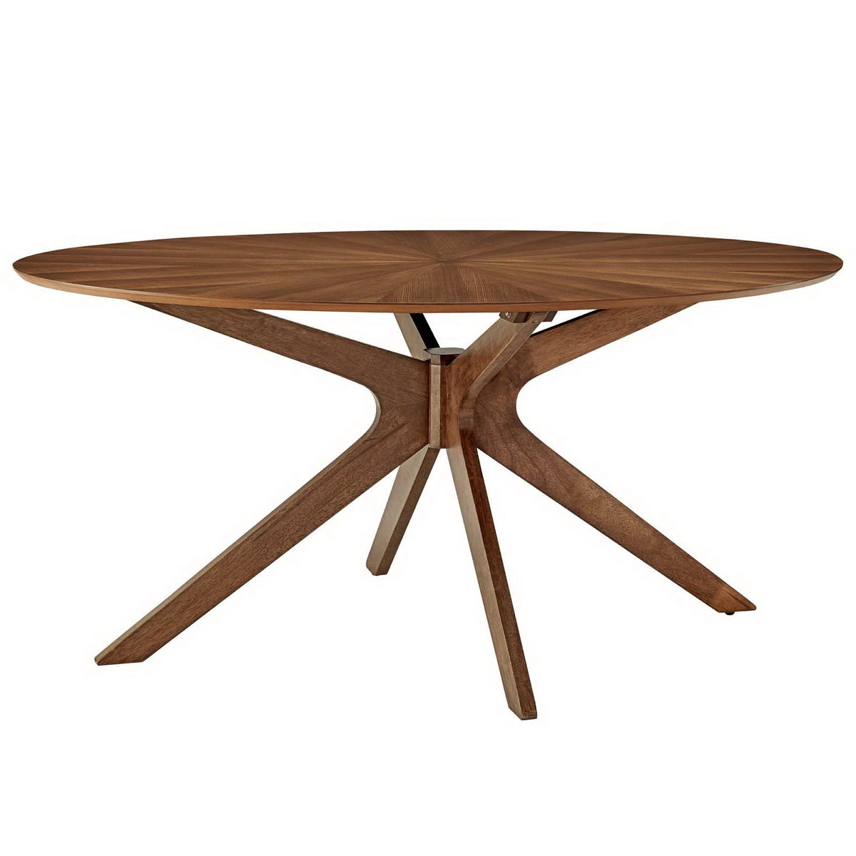 Crossroads Oval Wood Dining Table by Modway