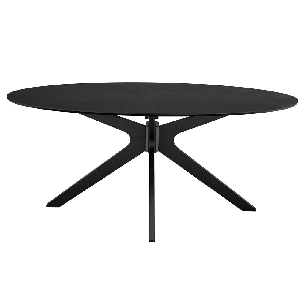 Crossroads Oval Wood Dining Table by Modway