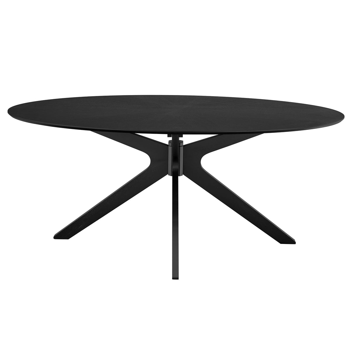 Crossroads Oval Wood Dining Table by Modway