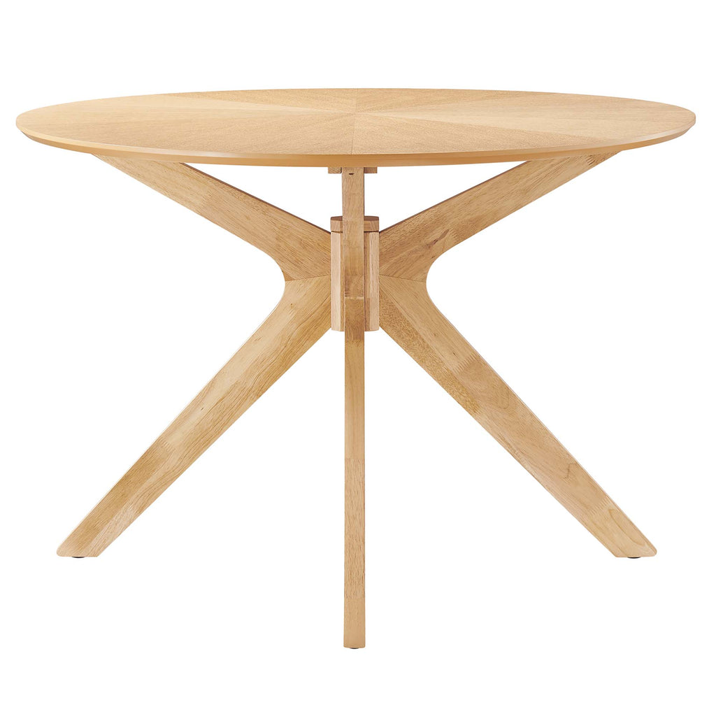 Crossroads Oval Wood Dining Table by Modway