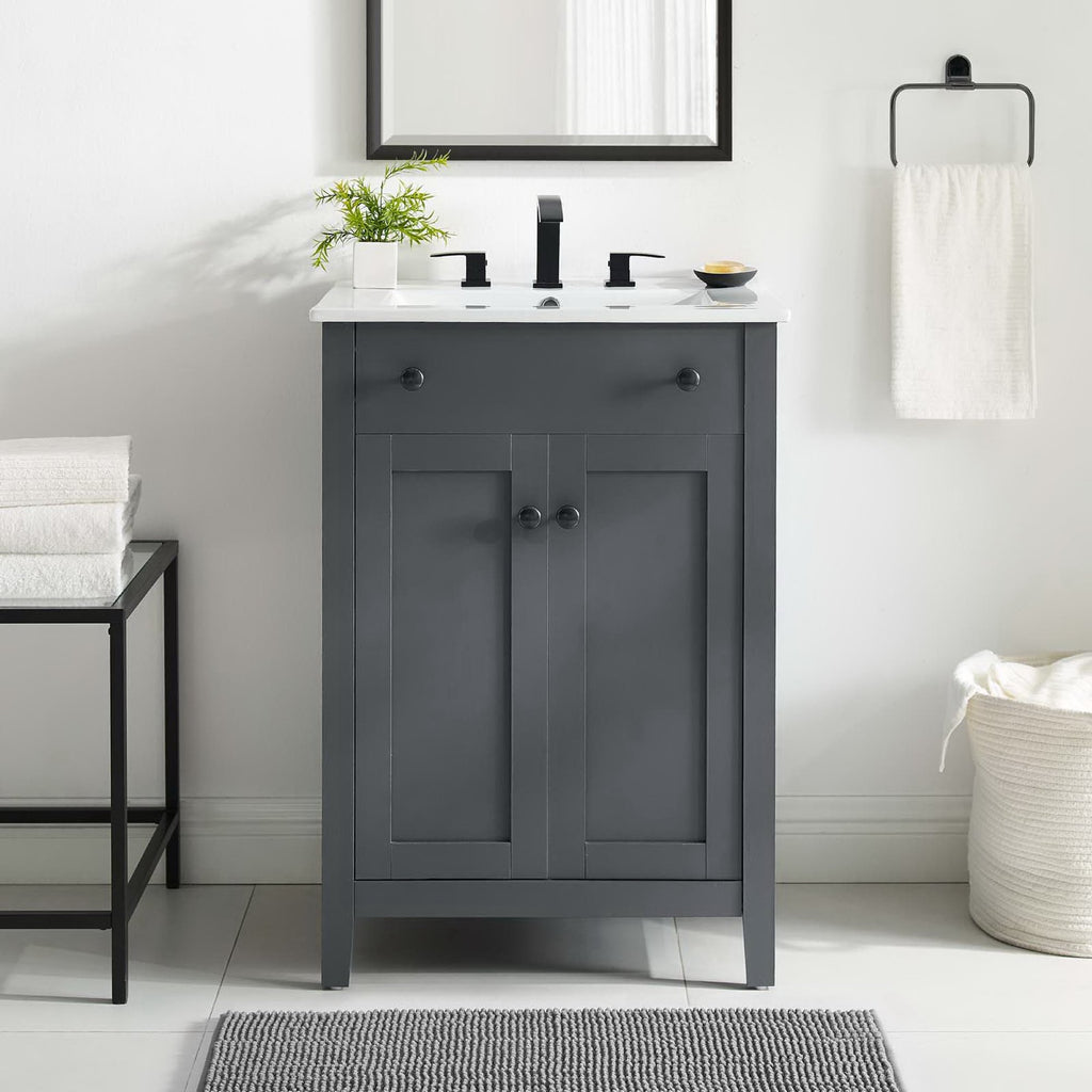 Nantucket 24" Bathroom Vanity Cabinet (Sink Basin Not Included) by Modway