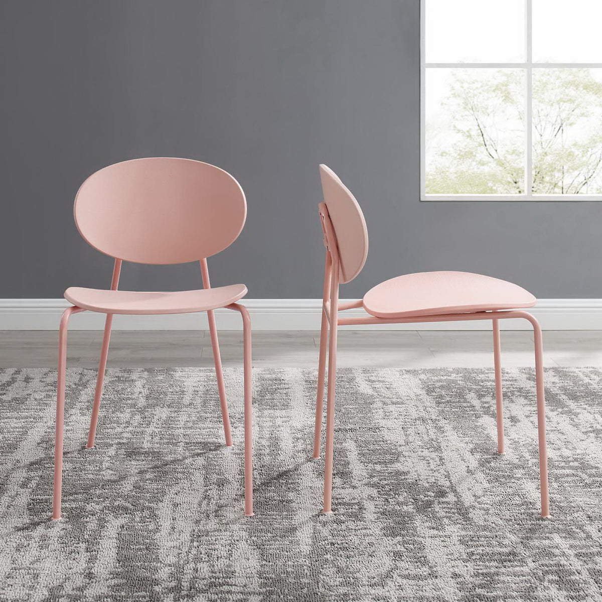 Palette Dining Side Chair Set of 2 by Modway