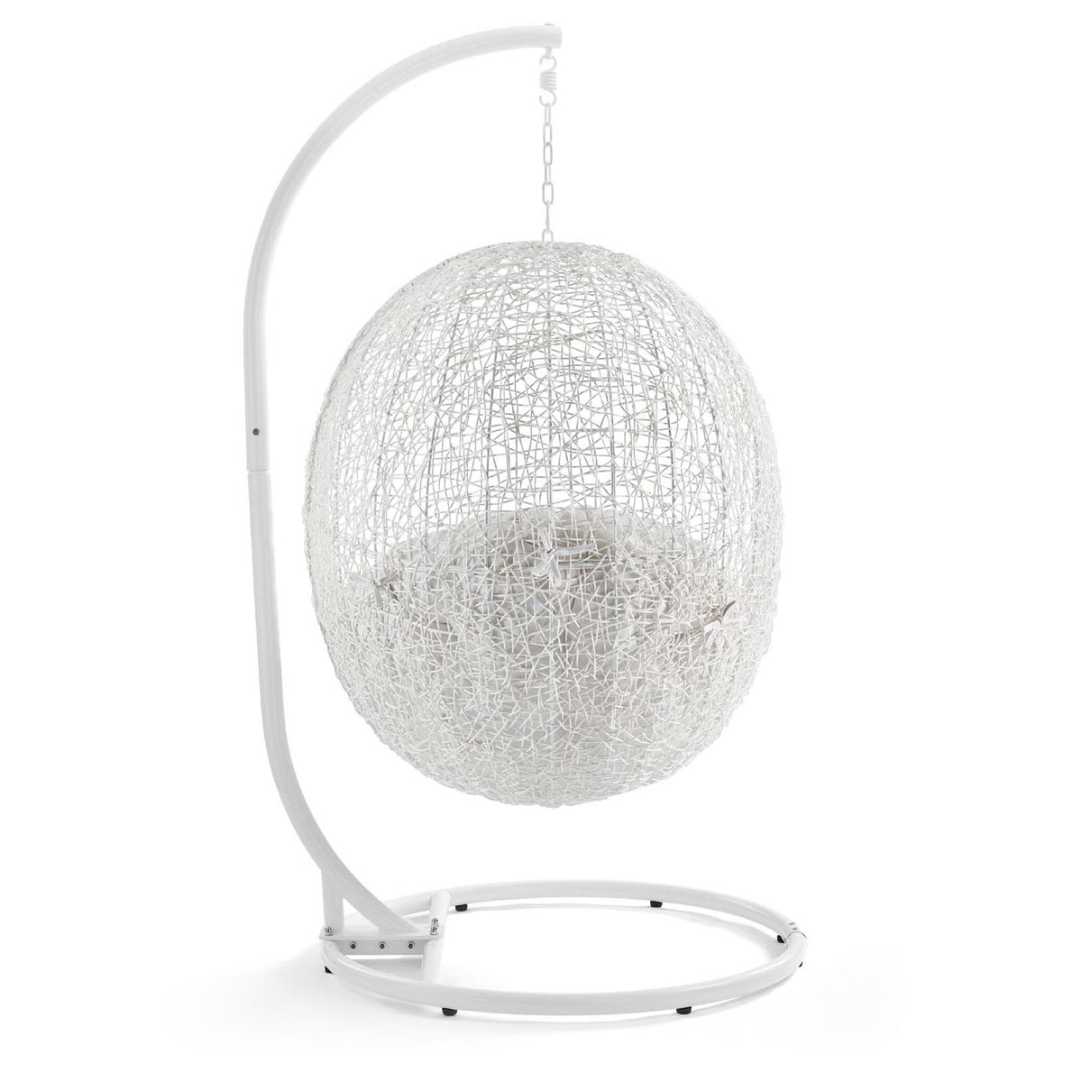 Hide Outdoor Patio Sunbrella® Swing Chair With Stand by Modway