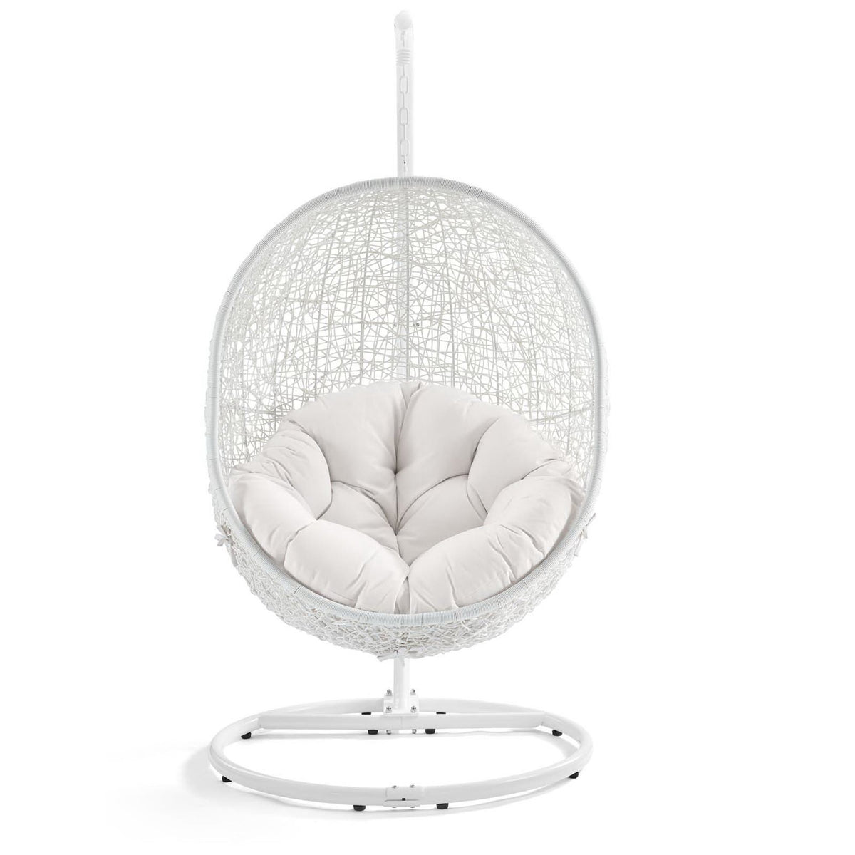 Hide Outdoor Patio Sunbrella® Swing Chair With Stand by Modway