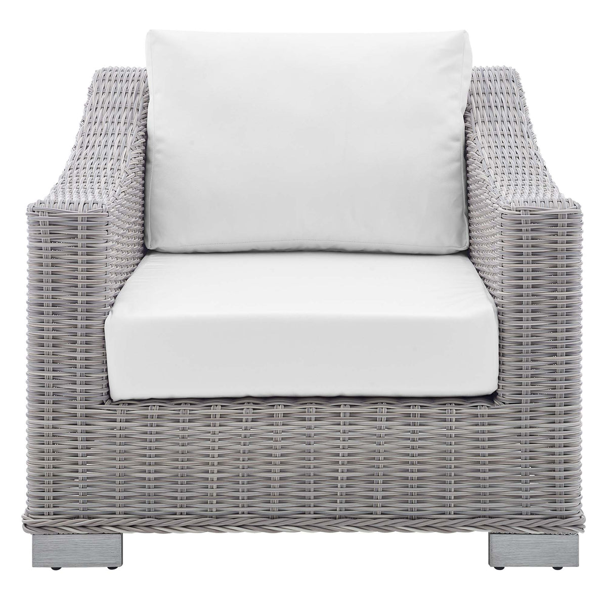 Conway Sunbrella® Outdoor Patio Wicker Rattan Armchair by Modway