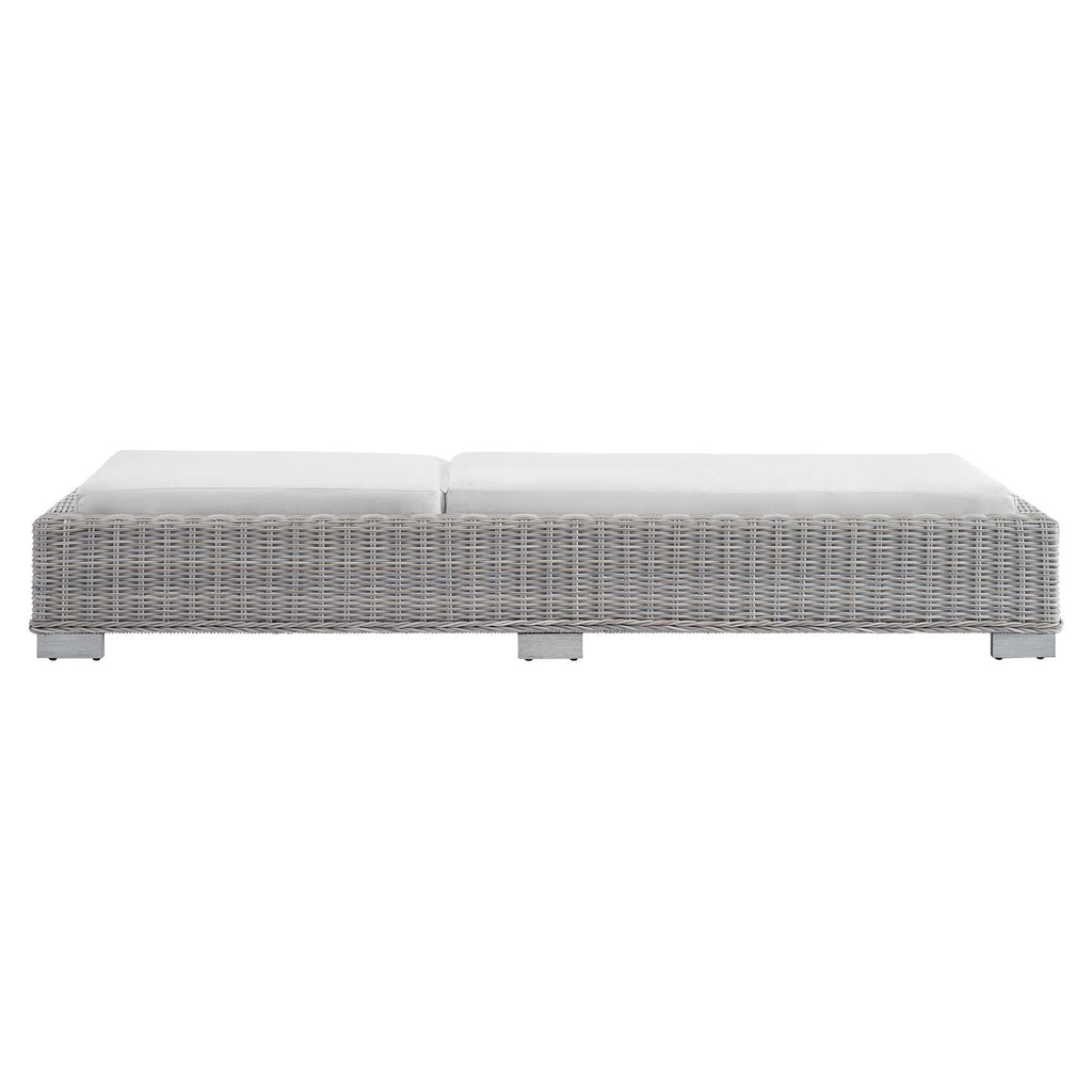 Conway Sunbrella® Outdoor Patio Wicker Rattan Chaise Lounge by Modway