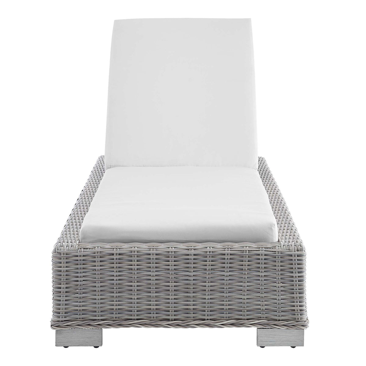 Conway Sunbrella® Outdoor Patio Wicker Rattan Chaise Lounge by Modway