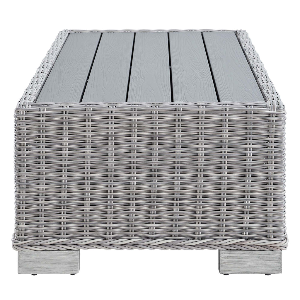Conway Outdoor Patio Wicker Rattan Coffee Table by Modway