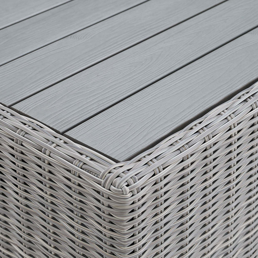Conway Outdoor Patio Wicker Rattan Coffee Table by Modway