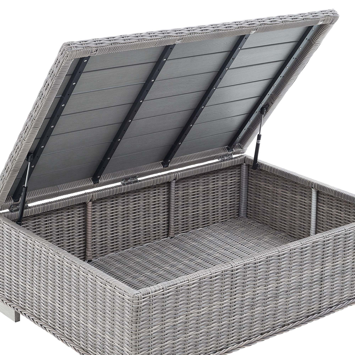Conway Outdoor Patio Wicker Rattan Coffee Table by Modway