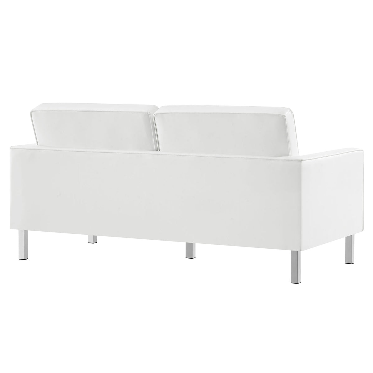 Loft 3 Piece Tufted Upholstered Faux Leather Set by Modway