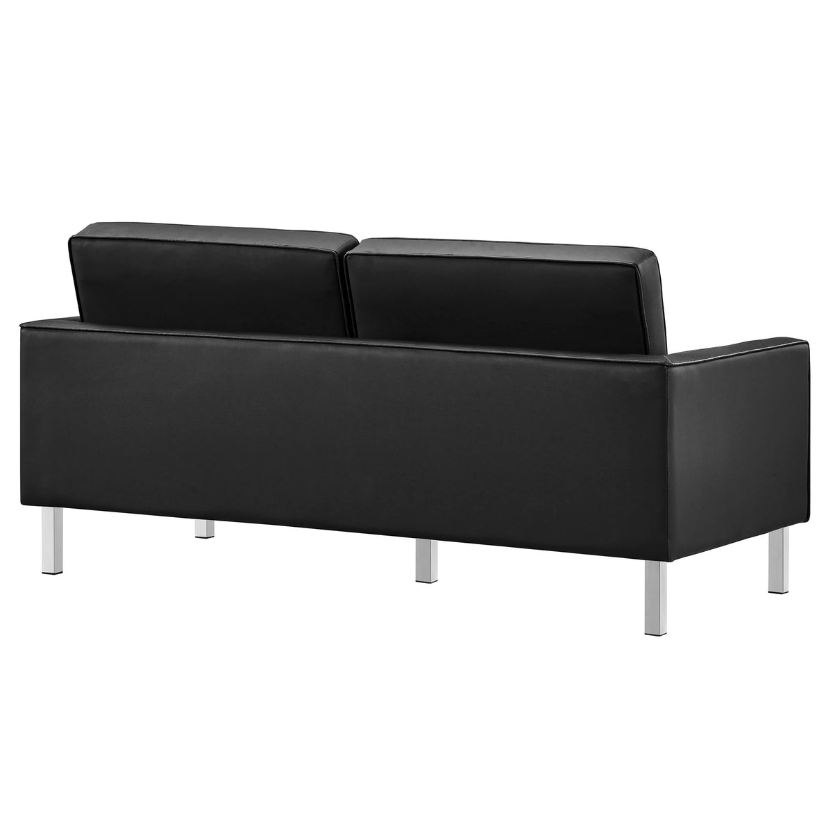 Loft 3 Piece Tufted Upholstered Faux Leather Set by Modway