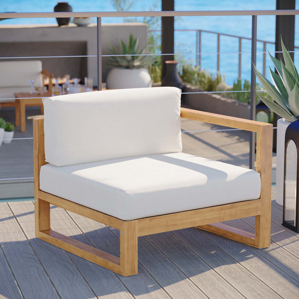 Upland Outdoor Patio Right-Arm Chair by Modway