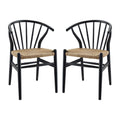 Flourish Spindle Wood Dining Side Chair Set of 2 by Modway