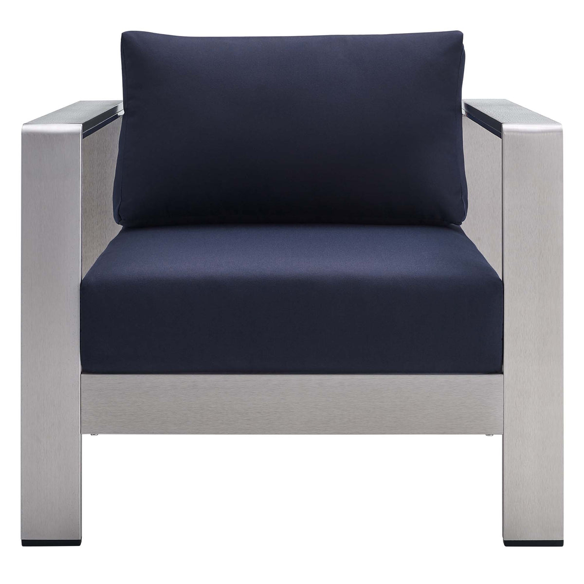 Shore Sunbrella® Fabric Aluminum Outdoor Patio Armchair by Modway