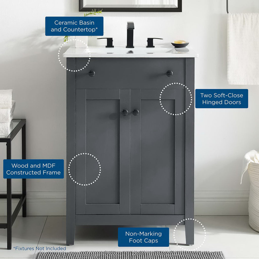 Nantucket 24" Bathroom Vanity by Modway