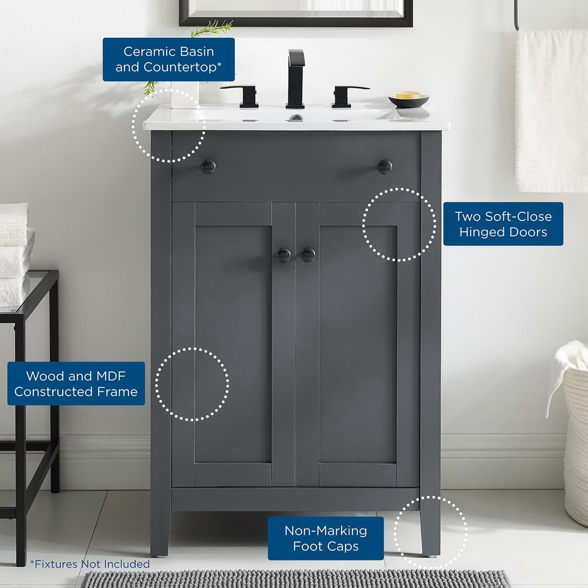 Nantucket 24" Bathroom Vanity by Modway