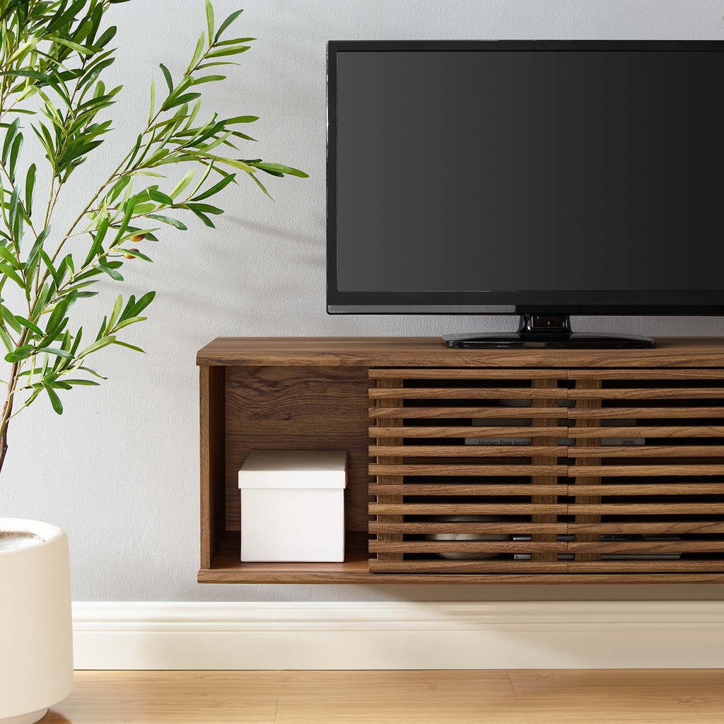 Render Wall-Mount Media Console TV Stand by Modway