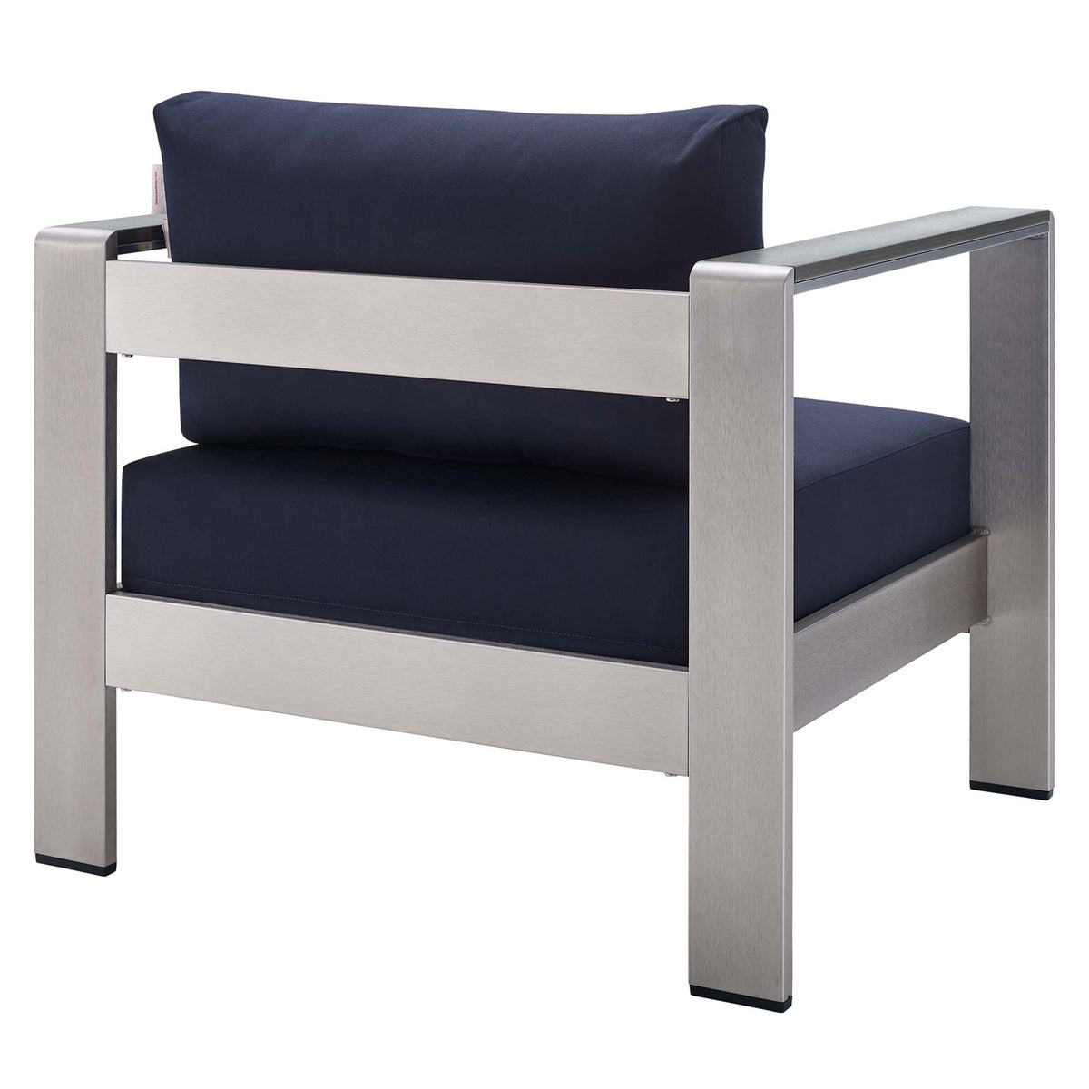 Shore 4 Piece Sunbrella® Fabric Outdoor Patio Aluminum Set by Modway