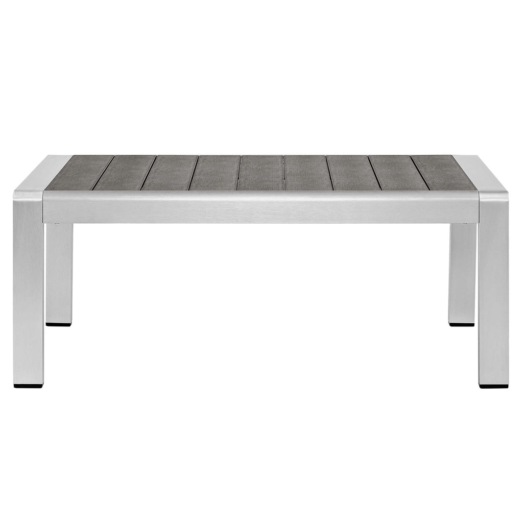 Shore 7 Piece Sunbrella® Fabric Outdoor Patio Aluminum Set by Modway